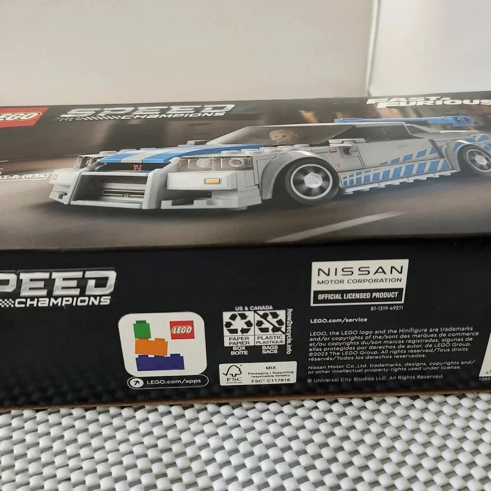LEGO Speed Champions 76917 2 Fast 2 Furious Nissan Skyline GT-R (R34)
